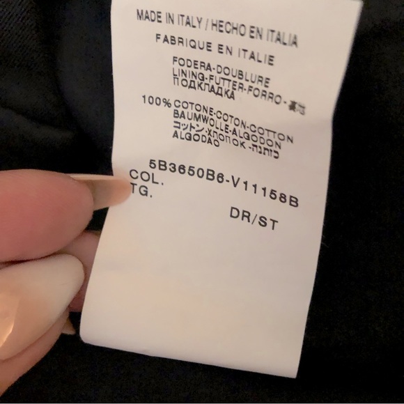 Valentino Garavani Wool Wide Legged Flat Front Trousers Size US 14 - Picture 9 of 11